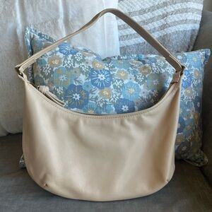 Madewell Small Cream Hobo Bag